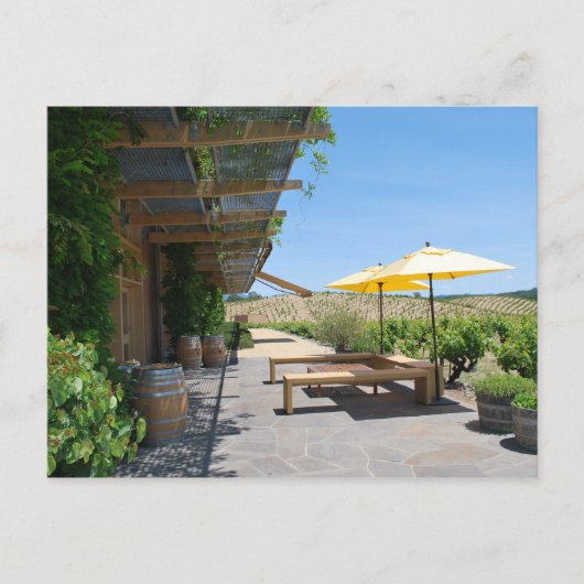 De Wijnmakerij van Sonoma Briefkaart (Voorkant)