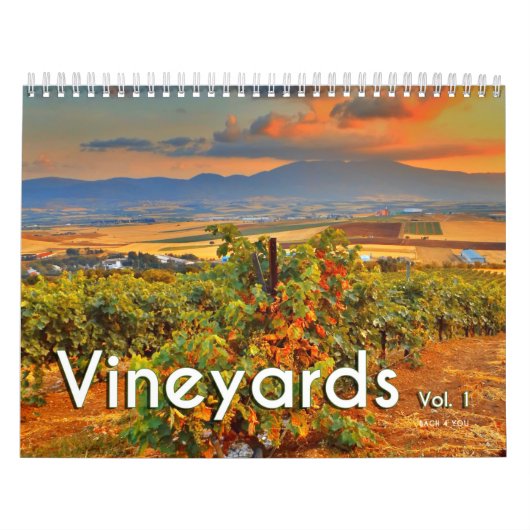 De Wijnmuur kalender - Vinyards, Vol.1 (Hoes)