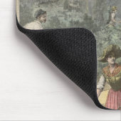 De wijnoogst muismat (Hoek)