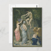 De Wijnpers van Pierre Puvis de Chavannes Briefkaart (Voorkant / Achterkant)