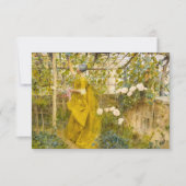 De wijnstok van Carl Larsson Bedankkaart (Voorkant)