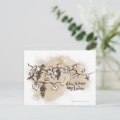 De wijnstokken zijn in bedwang briefkaart (Staand voorkant)