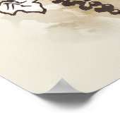 De wijnstokken zijn in bedwang poster (Hoek)