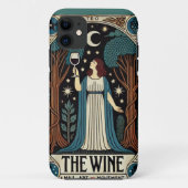 De wijntarot Kaart Case-Mate iPhone Case (Achterkant)