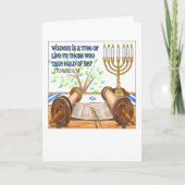 De wijsheid is een Boom van de Knuppel van het Kaart (Voorkant)