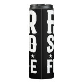 De wijsheid van de boer: voer de domme thermosbeker (Achterkant)