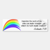 De wijsheid van God Bumpersticker (Voorkant)