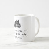 De wijsheid van katten koffiemok (Voorkant rechts)