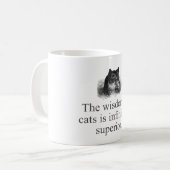 De wijsheid van katten koffiemok (Voorkant links)