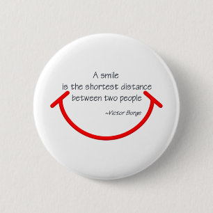 De wijsheid van Victor Borge Ronde Button 5,7 Cm