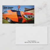 De wijsvinger visitekaartje (Voorkant / Achterkant)