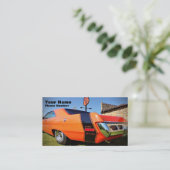 De wijsvinger visitekaartje (Staand voorkant)