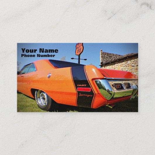 De wijsvinger visitekaartje (Voorkant)