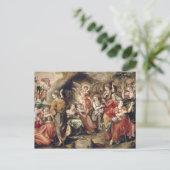 De wijze en de dwaze maagden briefkaart (Staand voorkant)