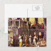 De wijze en dwaze maagden van Tintoretto Briefkaart (Voorkant / Achterkant)