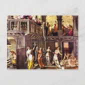 De wijze en dwaze maagden van Tintoretto Briefkaart (Voorkant)
