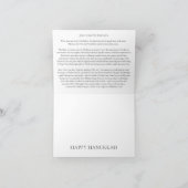 De Wijze Mannen van Hanukkah Feestdagen Kaart (Binnen)