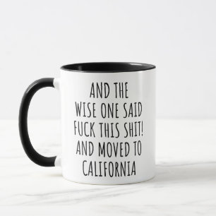 De Wijze Sprak Californië Mok