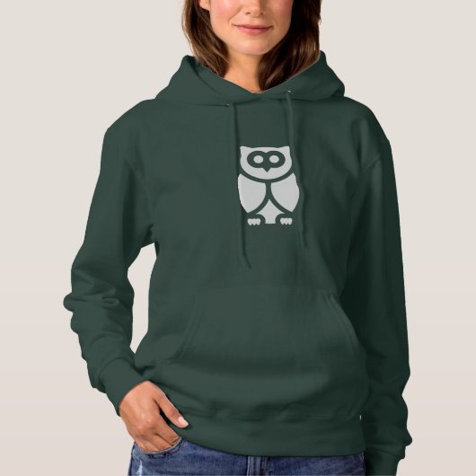 De Wijze Uil Hoodie (Voorkant)