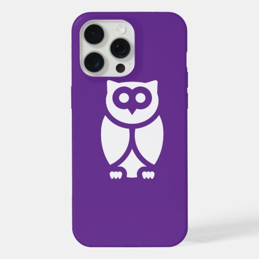 De Wijze Uil iPhone Hoesje (Achterkant)