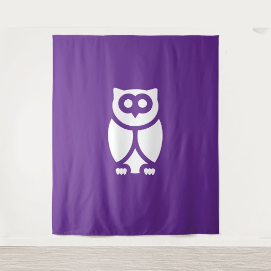 De Wijze Uil Wandkleed (Voorkant)
