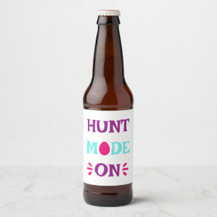 De wijze van de hak op het grappige Citaat gelukki Bier Etiket
