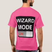 De Wijze van de tovenaar: Donkere Uitgave - T-shirt (Achterkant)