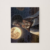 De wijze vrouw legpuzzel (Verticaal)