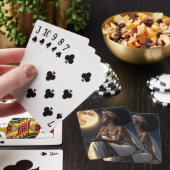 De Wijze Vrouw Pokerkaarten (Insitu)