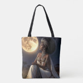 De wijze vrouw tote bag (Achterkant)