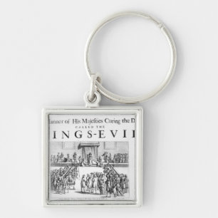 De wijze waarop zijne majesteit de ziekte geneest sleutelhanger