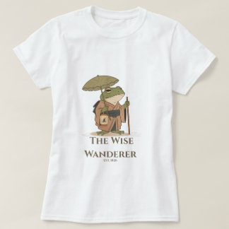 De Wijze Zwerverskikker met Lantaarn Illustratie T-shirt