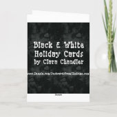 De wijzen streven naar hem feestdagen kaart (Achterkant)