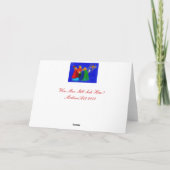 De wijzen streven naar hem nog! feestdagen kaart (Achterkant)