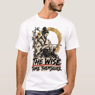 De Wijzen Tamen Zichzelf Dhammapada T-shirt