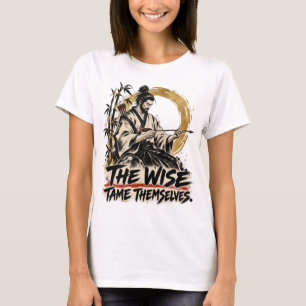 De Wijzen Tamen Zichzelf Dhammapada Vrouwen T-shirt