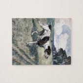 De wijzer of de Stand Legpuzzel (Horizontaal)