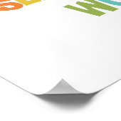 De wijziging die je wilt zien poster (Hoek)