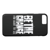 DE WIJZIGING DIE U WILT ZIEN Case-Mate iPhone CASE (Achterkant (Horizontaal))
