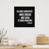 De wijziging poster (Keuken)