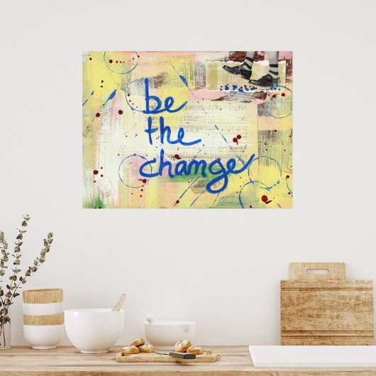 De wijziging poster (Keuken)