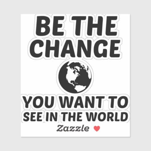 DE WIJZIGING STICKER (Vel)