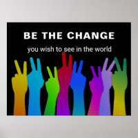 De wijziging | Vredesteken