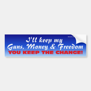 De wijzigingsbumper behouden bumpersticker