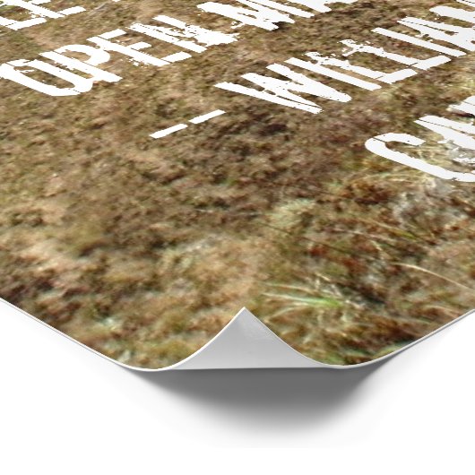 "De wil van God kennen...poster Poster (Hoek)