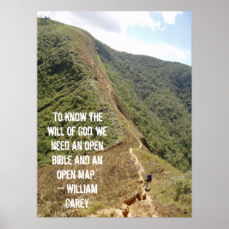 "De wil van God kennen...poster Poster