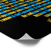 De wil van Oekraïne sta ik achter Oekraïne Poster (Hoek)