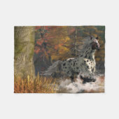 De Wild Appaloosa Blanket Fleece Deken (Voorkant (Horizontaal))