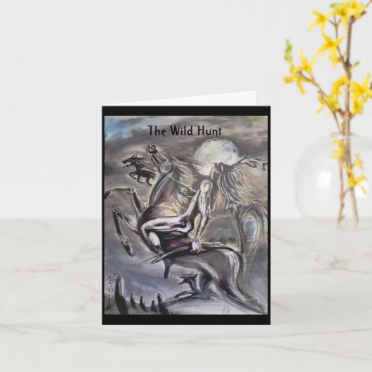 De Wild Hunt Kaart (Gele Bloem)