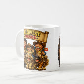 De "Wild West Parade"-Serie Koffiemok (Voorkant links)